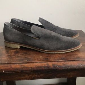 Dolce Vita, Grey Suede Loafers, size 7.5